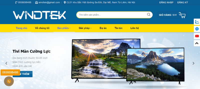 Windtek -  Đơn vị cung cấp các dòng màn hình tivi chất lượng bền đẹp